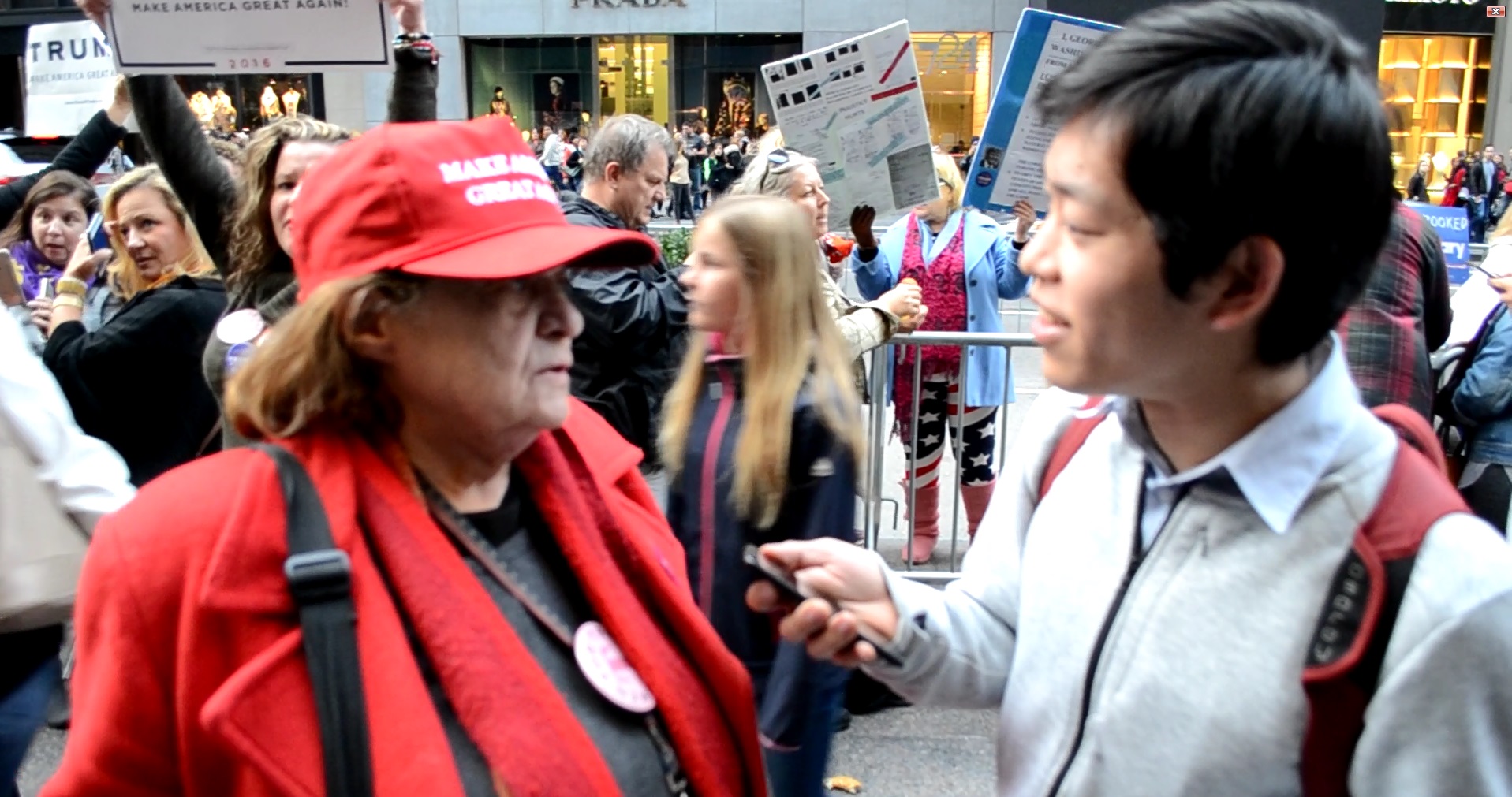 Interview to Trump supporter